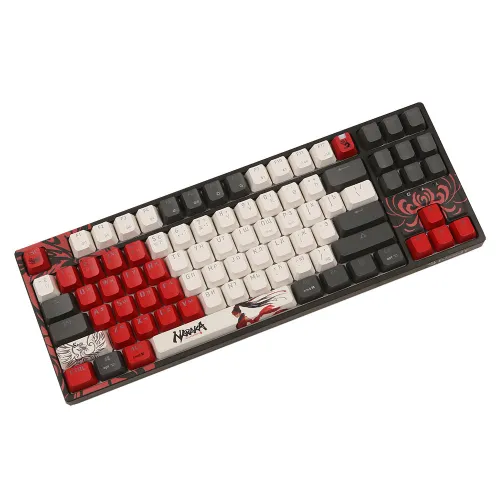 Клавиатура A4Tech Bloody WS87 Naraka, Black-Red, USB