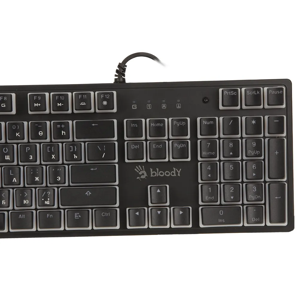 Клавиатура A4Tech Bloody S510R, Pudding Black, USB — фото 4