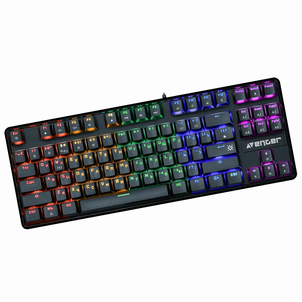Клавиатура Defender Avenger GK-412, Black, USB