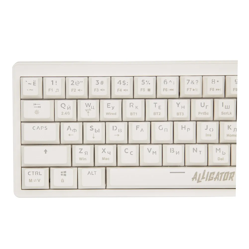 Клавиатура Defender Alligator GK-315, White, USB — фото 3