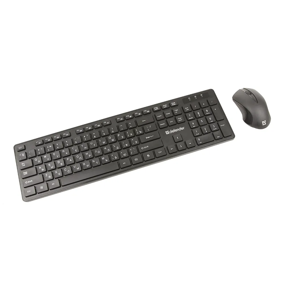 Клавиатура Defender Lima C-993, Black, USB + мышь