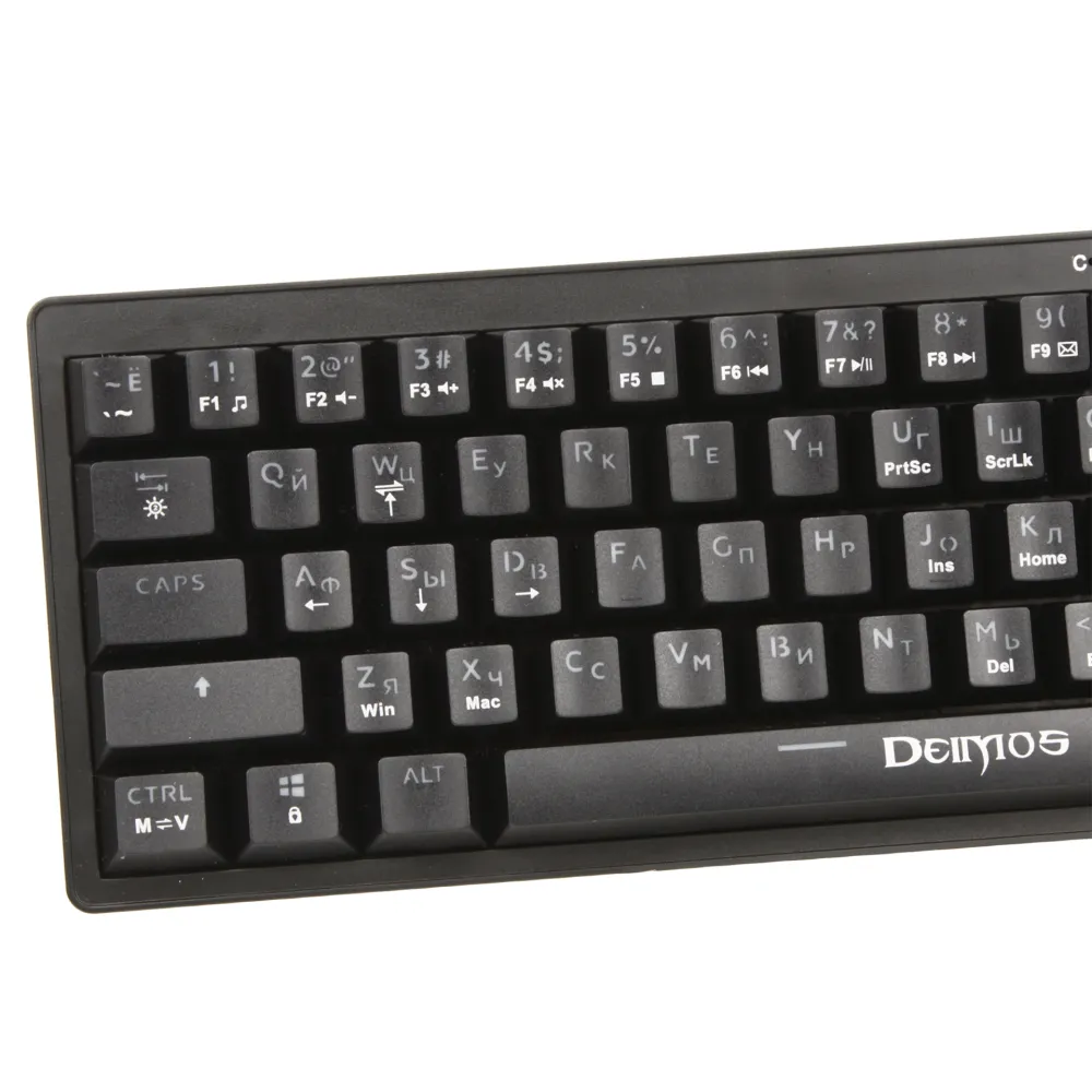 Клавиатура Defender Deimos GK-303, Black, USB — фото 3