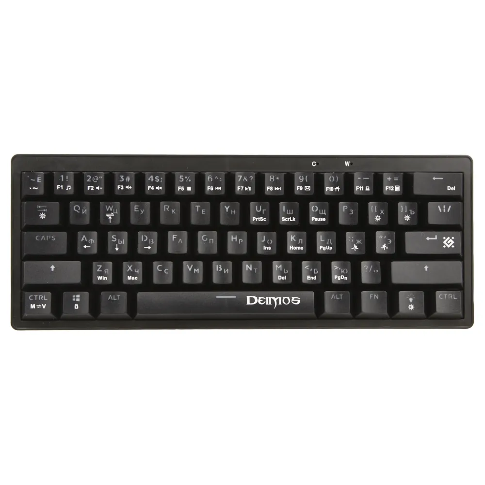 Клавиатура Defender Deimos GK-303, Black, USB — фото 2