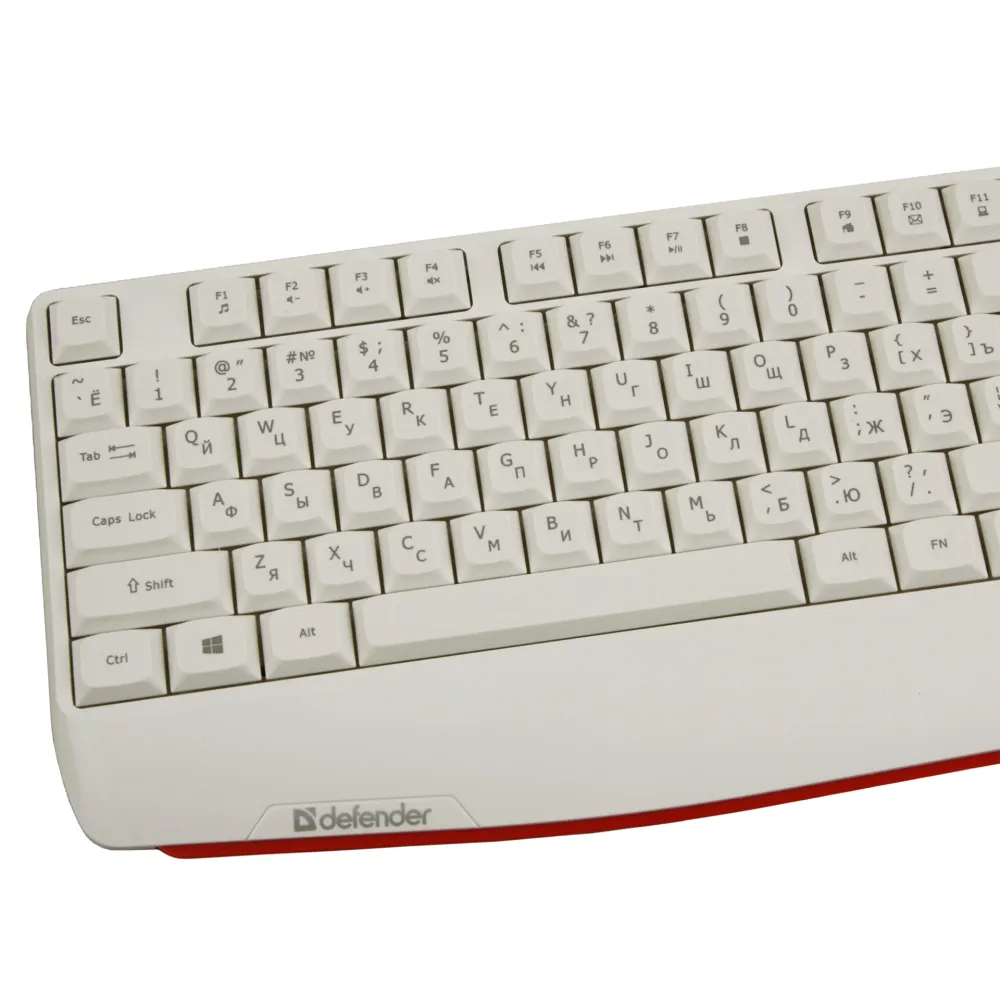 Клавиатура Defender Atom HB-546, White, USB — фото 3
