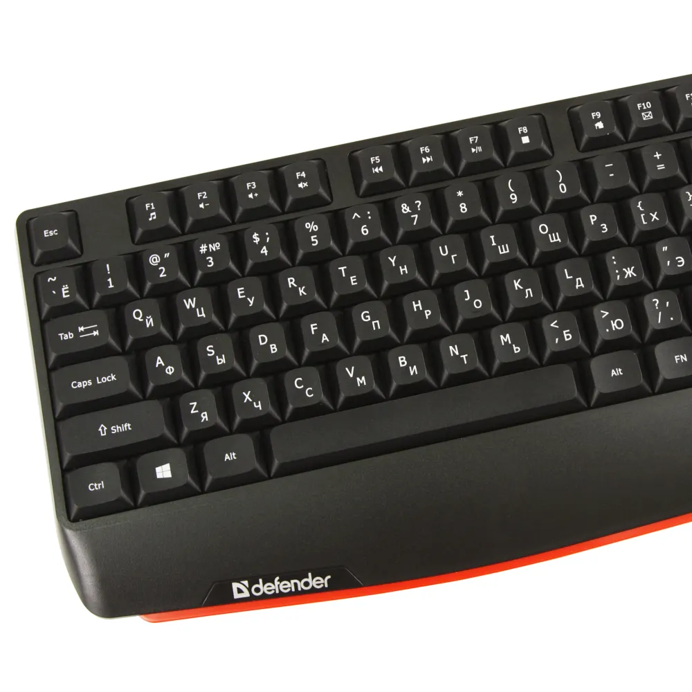 Клавиатура Defender Atom HB-546, Black, USB — фото 3
