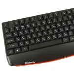 Клавиатура Defender Atom HB-546, Black, USB — фото 3