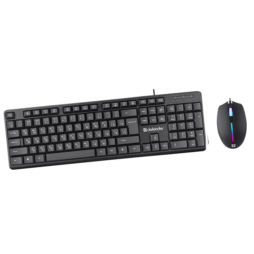 Клавиатура Defender Triumph C-991, Black, USB + мышь