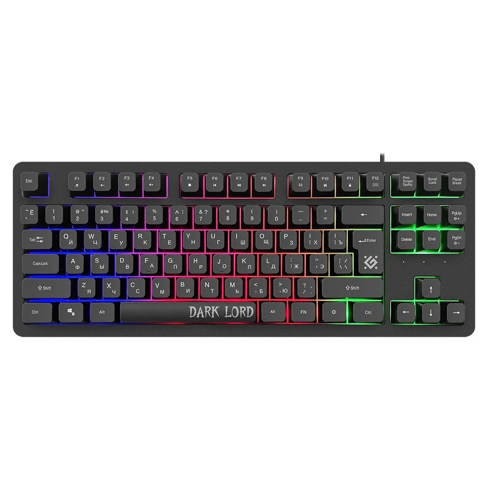 Клавиатура Defender Dark Lord GK-580, Black, USB — фото 2