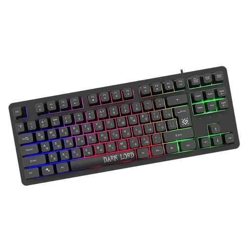 Клавиатура Defender Dark Lord GK-580, Black, USB