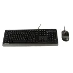 Клавиатура A4Tech Fstyler F1010, Grey, USB + мышь — фото 2