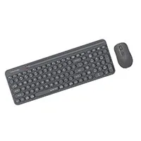 Клавиатура A4Tech Fstyler FG3300 Air Grey, USB + мышь