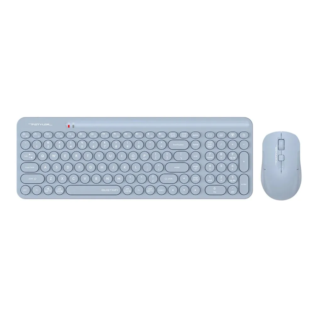 Клавиатура A4Tech Fstyler FG3300 Air Blue, USB + мышь — фото 3
