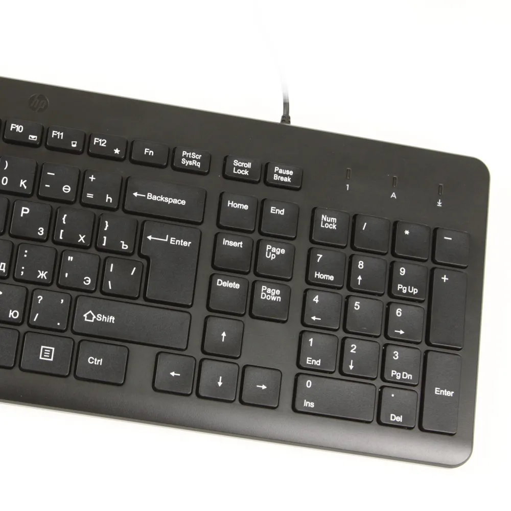 Клавиатура HP 150, Black, USB — фото 3