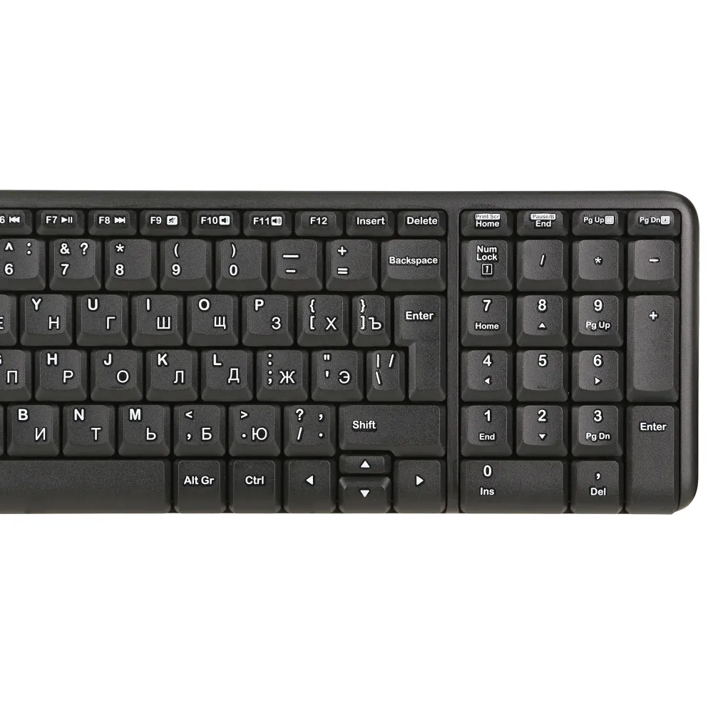Клавиатура Logitech MK220, Black, USB + мышь — фото 4