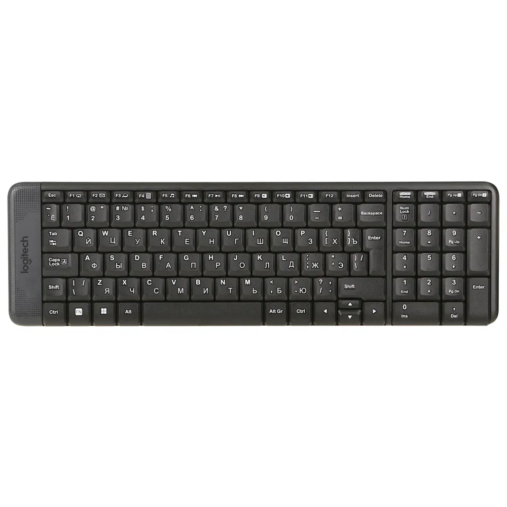 Клавиатура Logitech MK220, Black, USB + мышь — фото 2