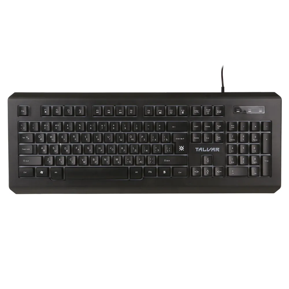 Клавиатура Defender Talvar GK-558, Black, USB — фото 2