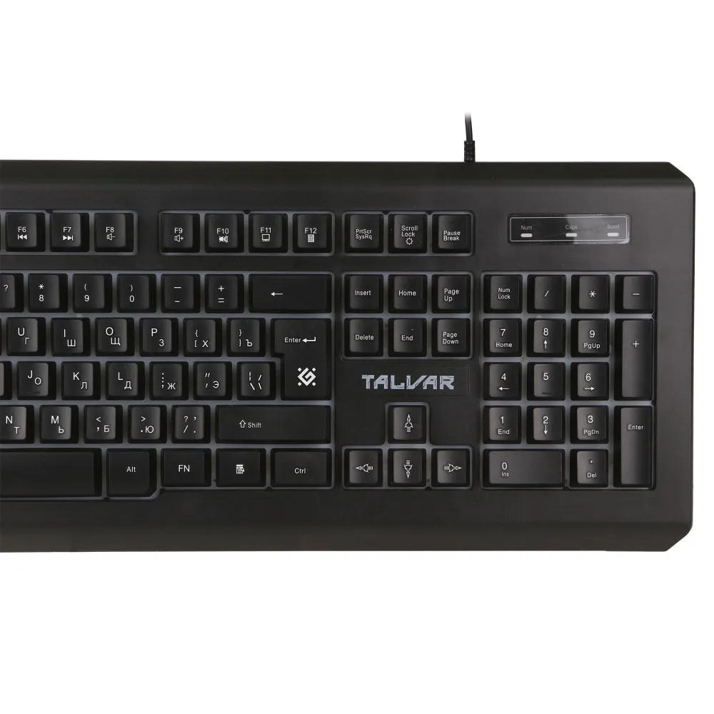 Клавиатура Defender Talvar GK-558, Black, USB — фото 4