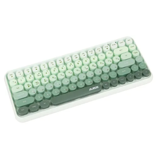 Клавиатура Ajazz 308i Cat, Milk Green, Bluetooth