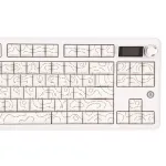 Клавиатура Ajazz MK87 Pro, Peach Switch, White, USB — фото 4