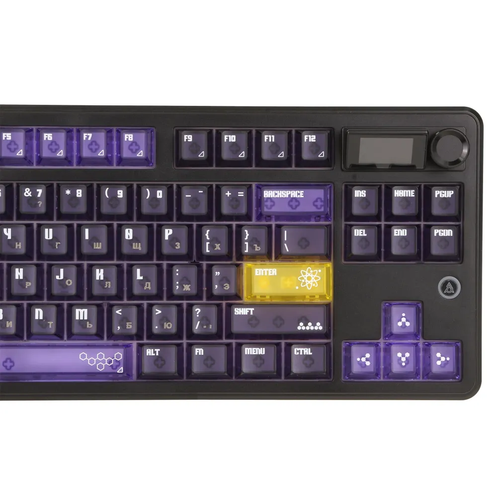 Клавиатура Ajazz MK87 Pro, Lichee Switch, Purple, USB — фото 4