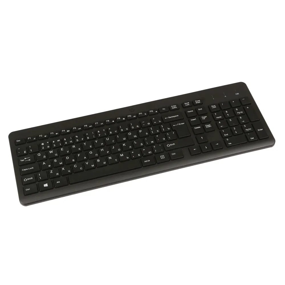 Клавиатура HP 220, Black, USB