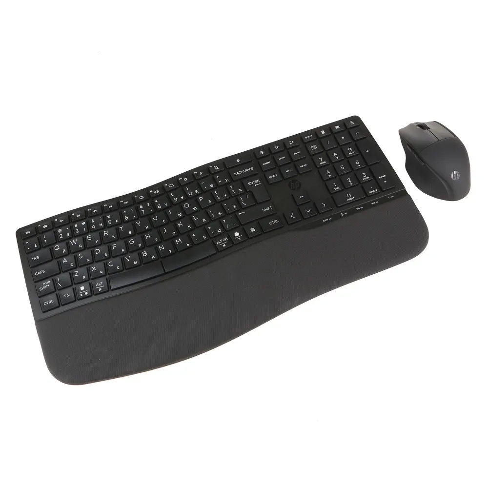 Клавиатура HP 680 Comfort, Black, USB + мышь