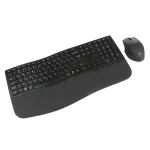 Клавиатура HP 680 Comfort, Black, USB + мышь