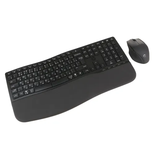Клавиатура HP 680 Comfort, Black, USB + мышь