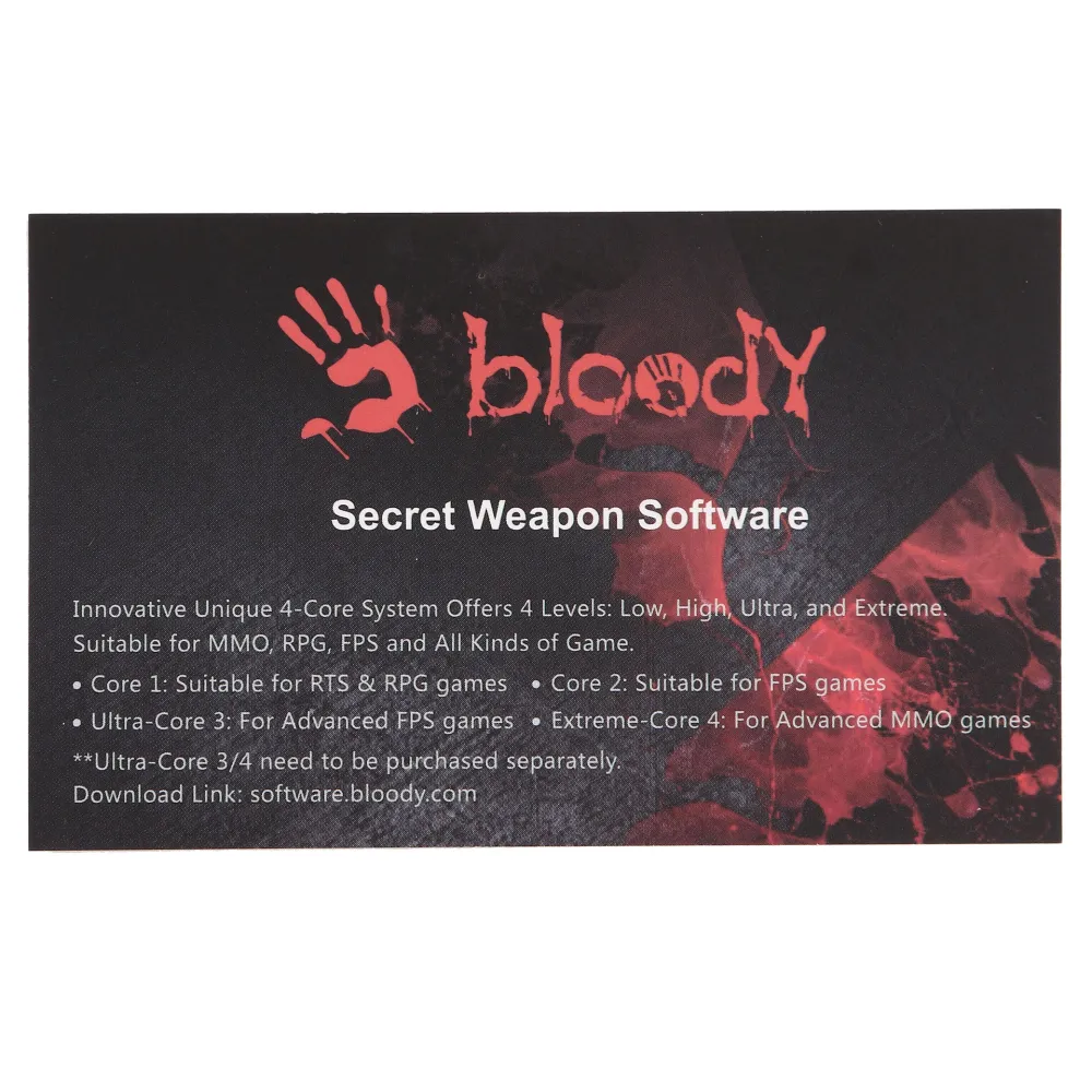 Мышь A4Tech Bloody W90 Pro Activated, Stone Black, USB — фото 5