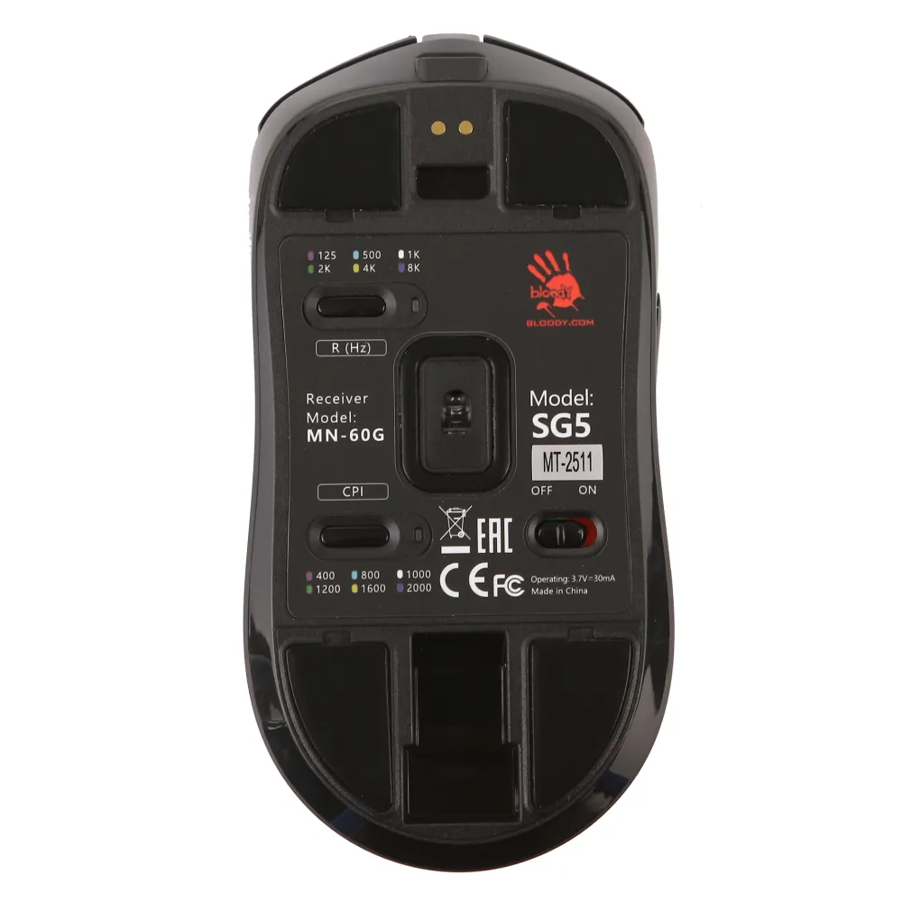 Мышь A4Tech Bloody SG5, Black, USB — фото 4