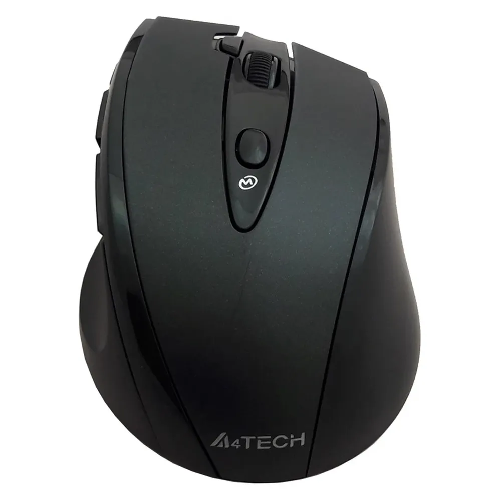 Мышь A4Tech G10-770FL-1, Black, USB + коврик — фото 2