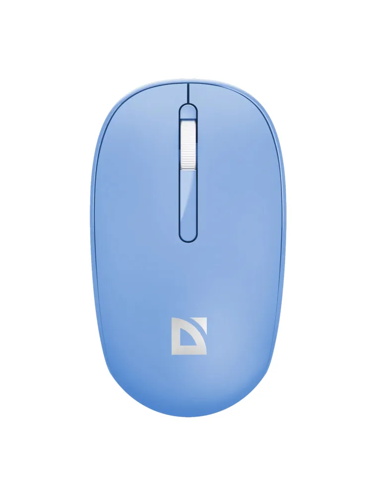 Мышь Defender Smart MM-396, Blue, USB — фото 2