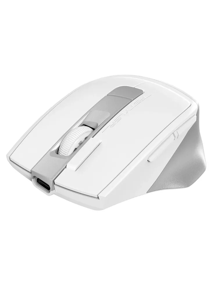 Мышь A4Tech Fstyler FB45CS Air2, Silver White, USB