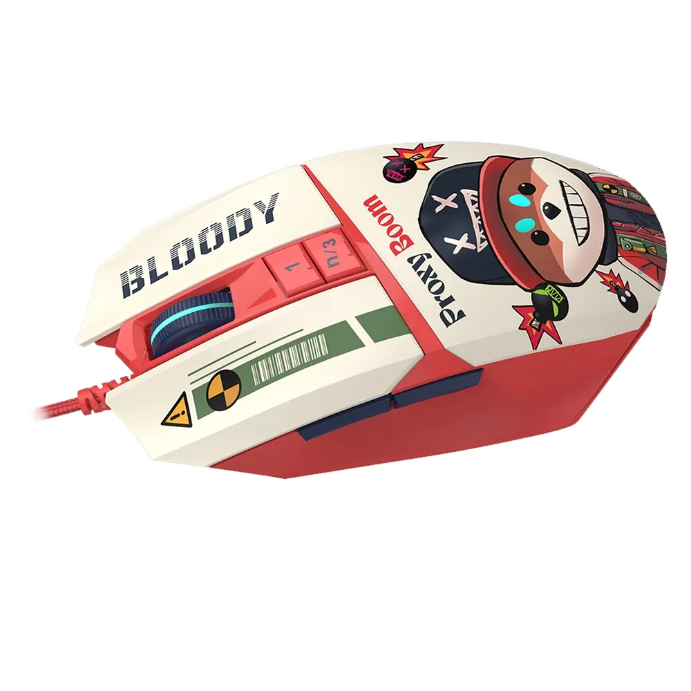 Мышь A4Tech Bloody W63 Max Proxy Boom, White, USB — фото 3