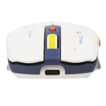 Мышь Defender Dila MM-282, White-Blue, USB — фото 5