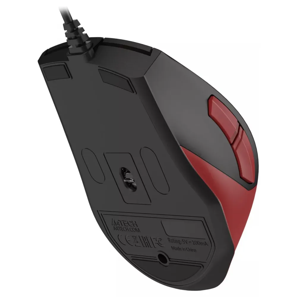 Мышь A4tech Fstyler FM45S Air, Sports Red, USB — фото 4