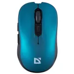 Мышь Defender Gassa MM-105, Turquoise, USB — фото 2