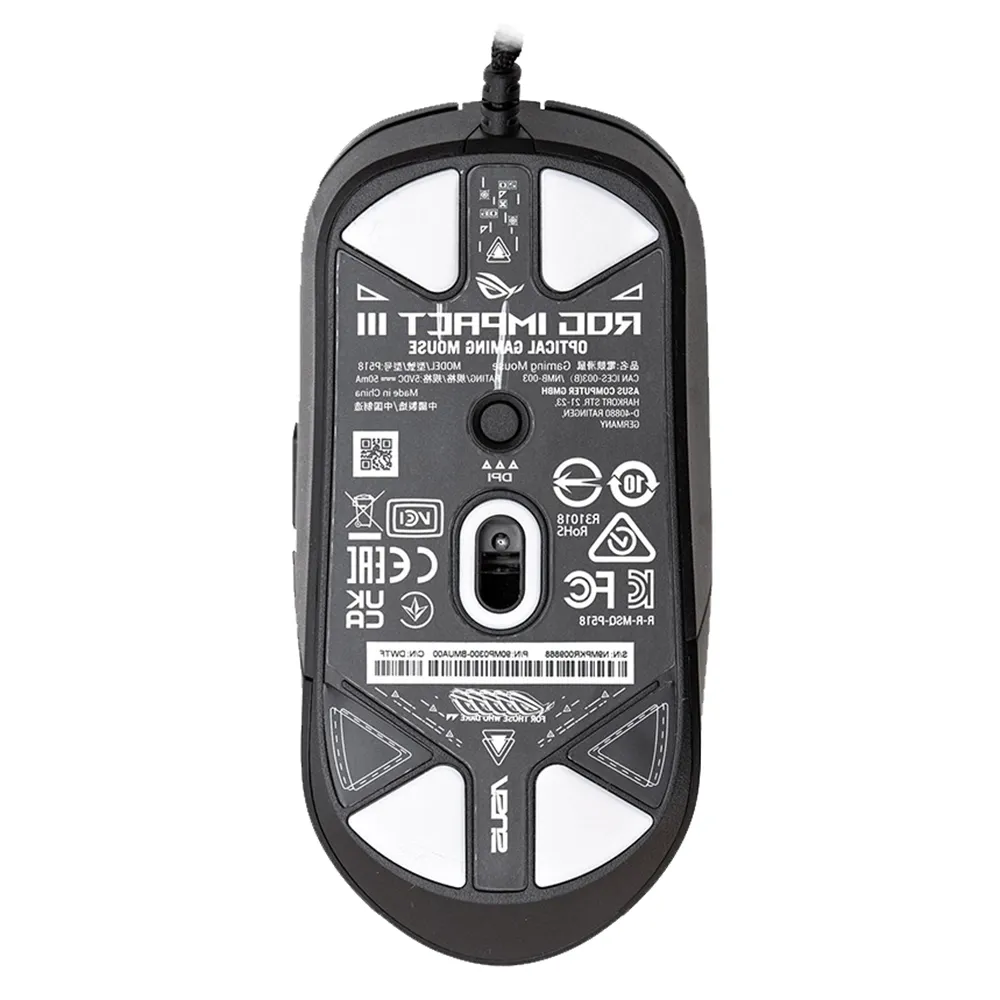 Мышь ASUS ROG Strix Impact III, Black, USB — фото 5