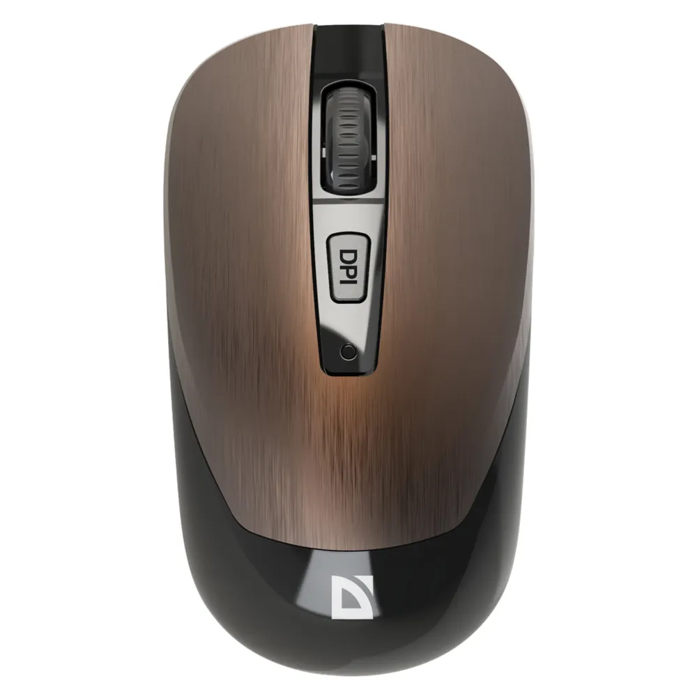 Мышь Defender Wave MM-995, Bronze, USB — фото 2