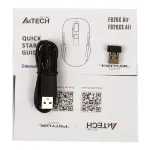 Мышь A4Tech Fstyler FB26CS AIR, Icy White, USB — фото 5