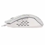 Мышь Defender Forced GM-020L, White, USB + коврик — фото 3