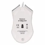 Мышь Defender Forced GM-020L, White, USB + коврик — фото 4