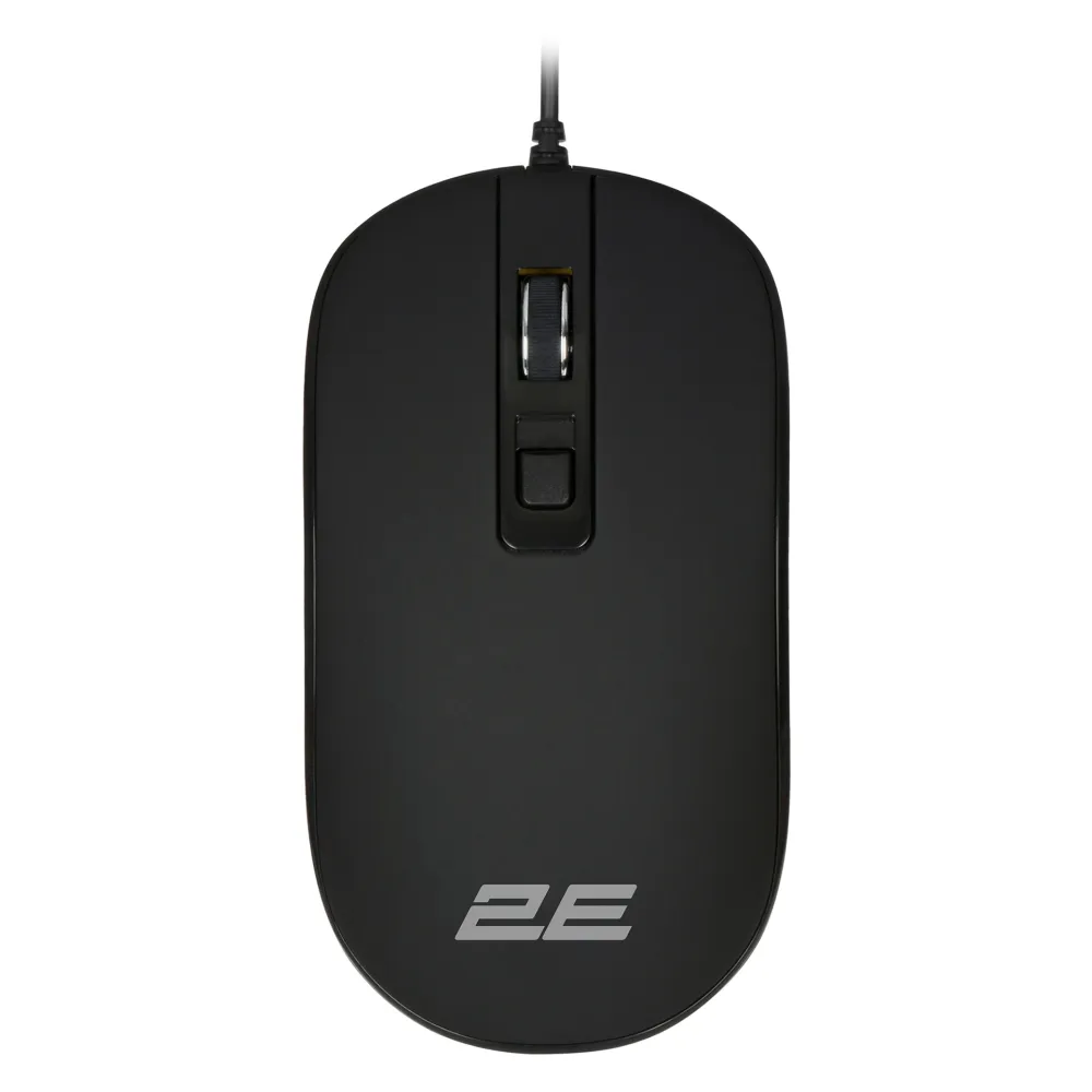 Мышь 2E MF110, Black, USB — фото 2
