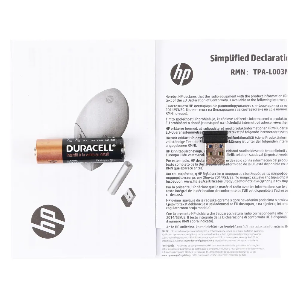 Мышь HP 400 Quiet, Black, USB — фото 5