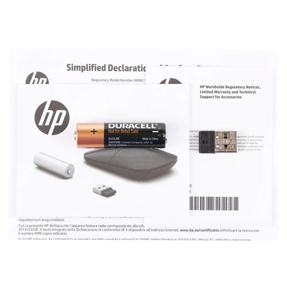 Мышь HP Z3700 Dual, Black-Grey, USB — фото 5