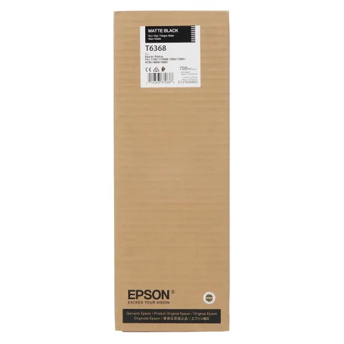 Картридж Epson C13T63680N, Matte Black