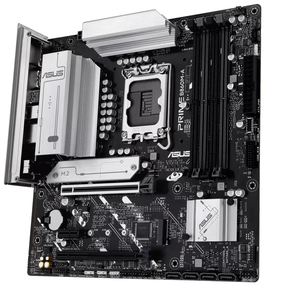 Материнская плата ASUS Prime B860M-A-CSM, LGA1851 — фото 3