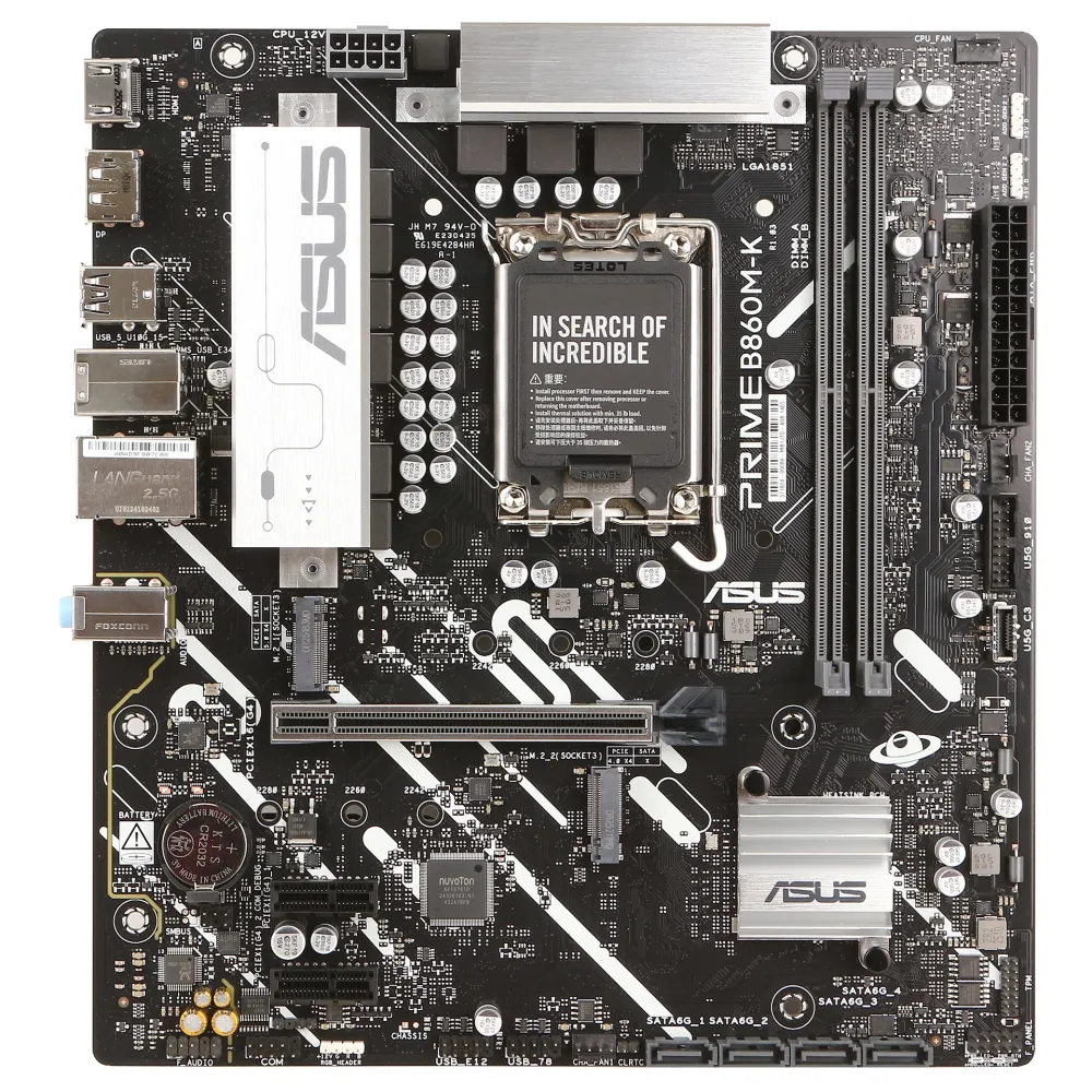 Материнская плата ASUS Prime B860M-K, LGA1851