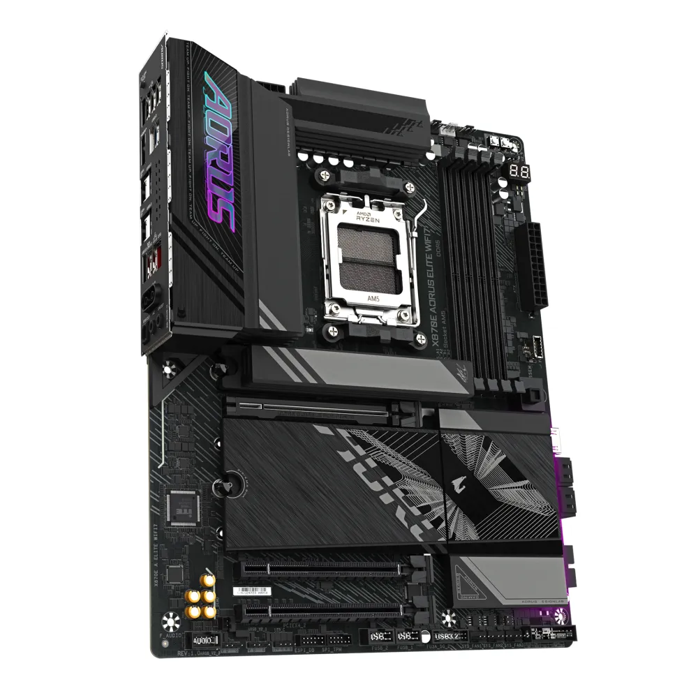 Материнская плата Gigabyte X870E Aorus Elite WiFi7 (REV1.2), AM5 — фото 2