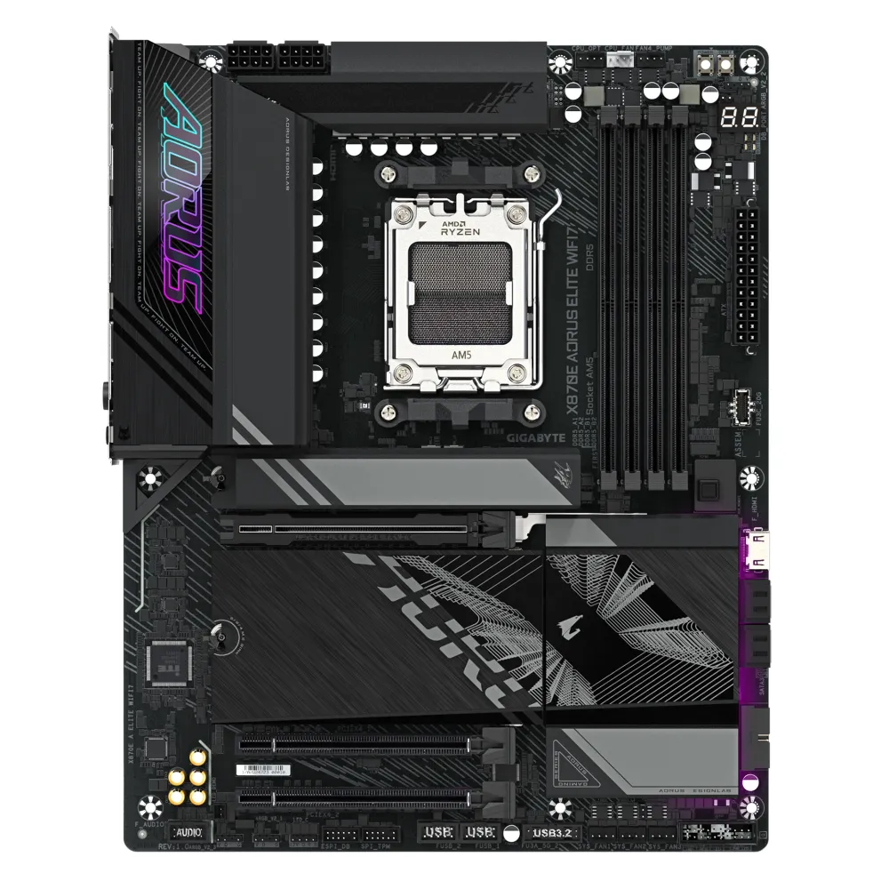 Материнская плата Gigabyte X870E Aorus Elite WiFi7 (REV1.2), AM5